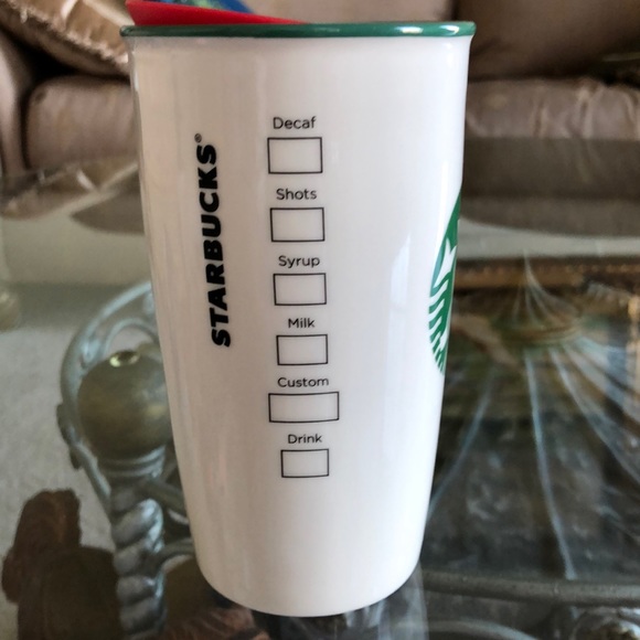 Disney Holiday Starbucks Ceramic Tumble - Picture 3 of 7